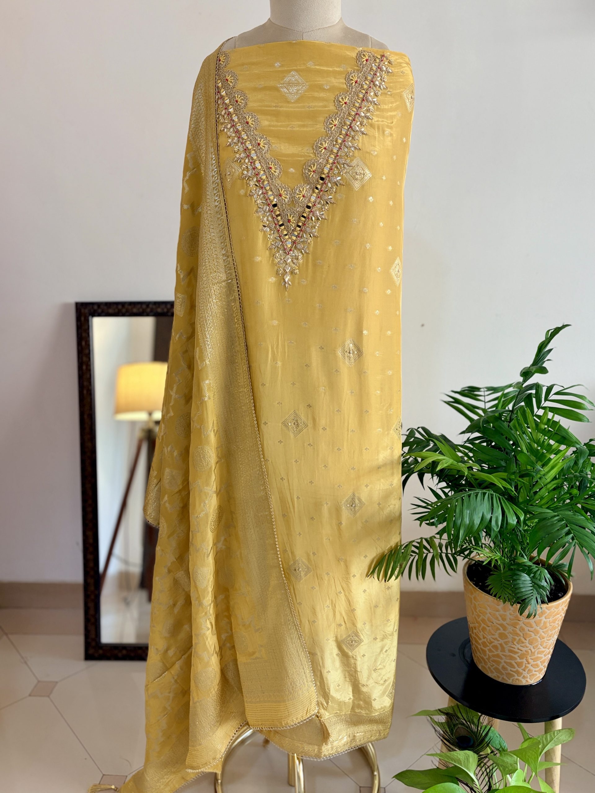 Pastel Shades HO Premium Silk Suit